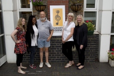 Michael Eavis attends Nordoff Robbins Theraphy Centre 6526.jpg
